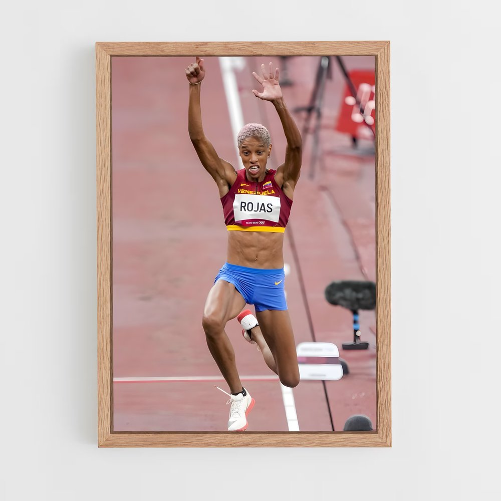 Poster Yulimar de rojas – affiche Athlétisme (vue 4)